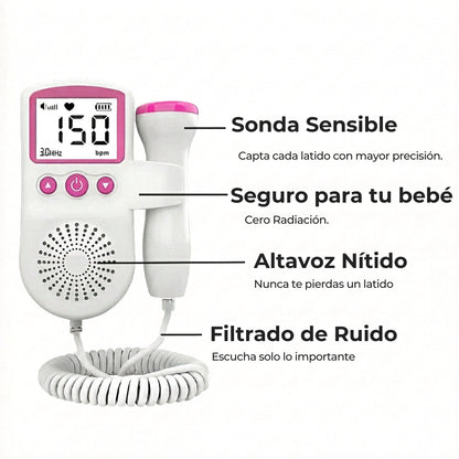 Monitor doppler fetal portátil