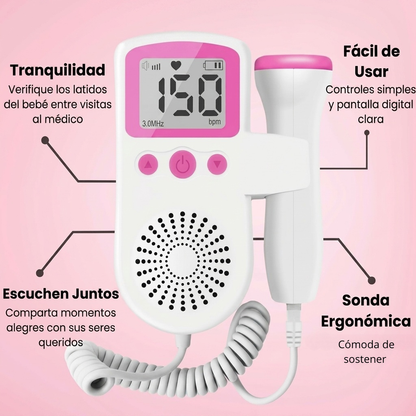 Monitor doppler fetal portátil
